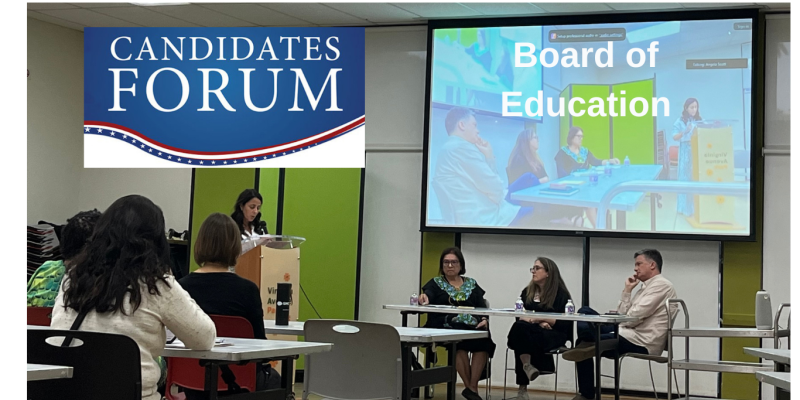 Candidate Forum: Board of Ed.