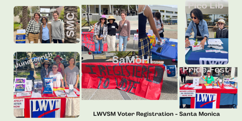 Voter Registration Around Town