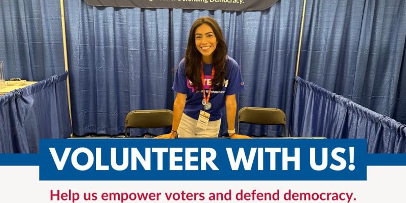 Volunteer with LWVSM