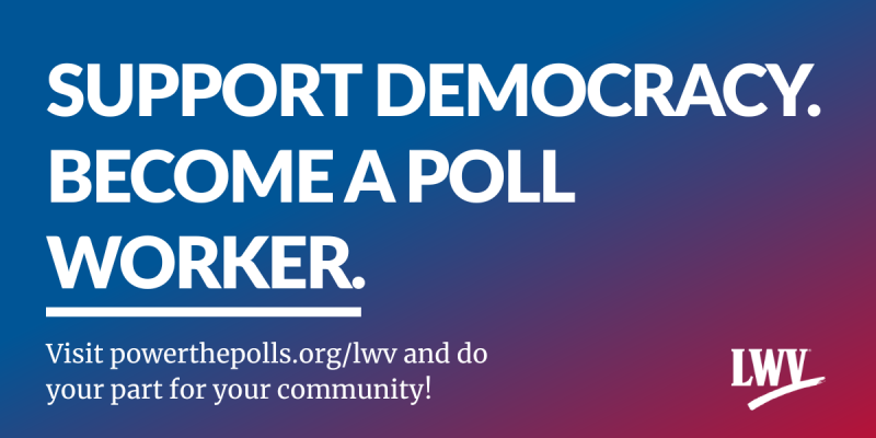 Become a poll worker