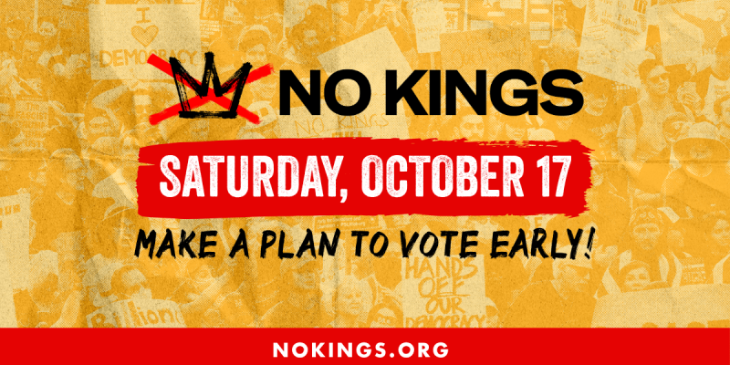 No Kings Saturday, October 17