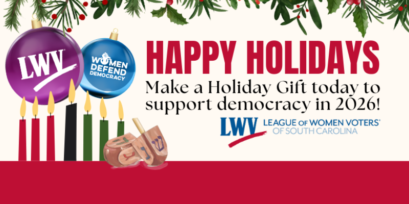 Happy holidays! Nake a gift today to support democracy in 2026.