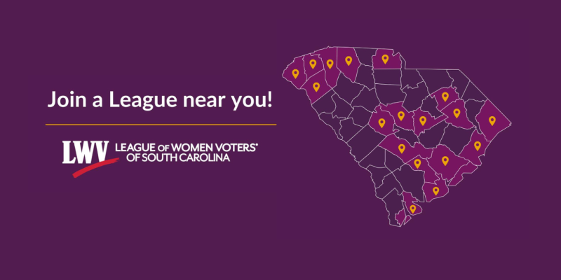 Join a SC League near you League members are active in these counties