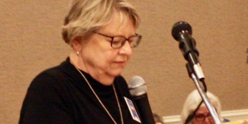 Lynn Teague Speaking to Convention 2019