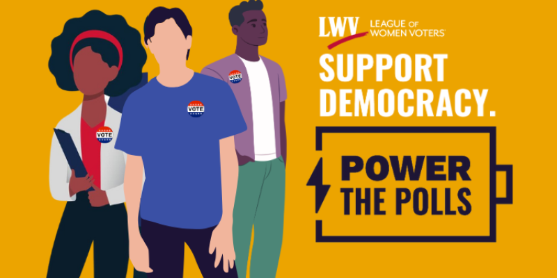 Support democracy. Power the polls.