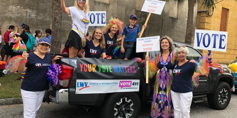 Charleston League in Pride Parade