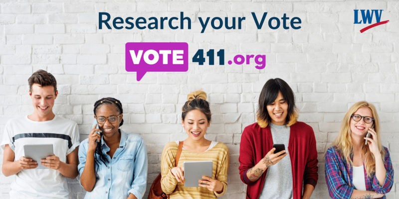 Research Your Vote - Vote411.org