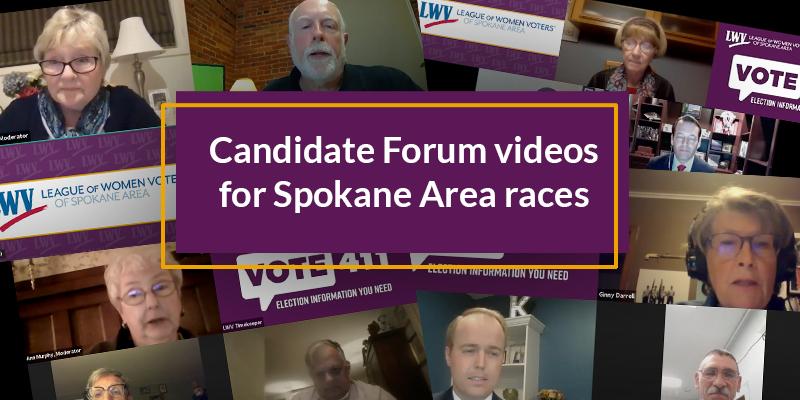 Candidate Forum Videos for 2020 General Election