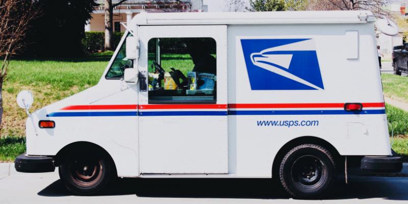 US Post office truck Mail truck