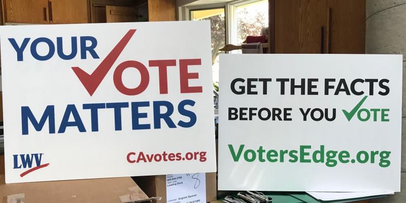 Your Vote Matters and Voters Edge