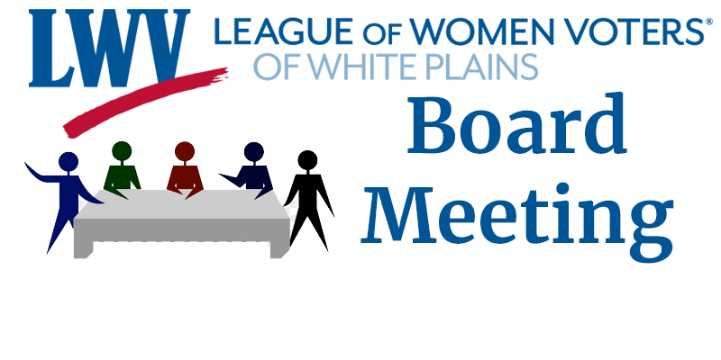 LWVWP Board Meeting