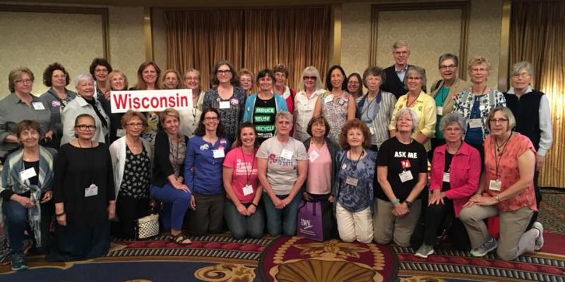 Wisconsin League members at National Convention