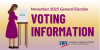November 2025 General Election Voting Information