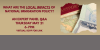 Immigration Webinar May 21 at 6pm, virtual, rsvp for the link