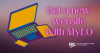 Get a new website with MyLO! Clip art of laptop, tablet, and mobile phone