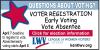 Voting Spring 2025 Voter registration early voting voting absentee