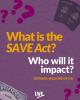 What is the SAVE Act?