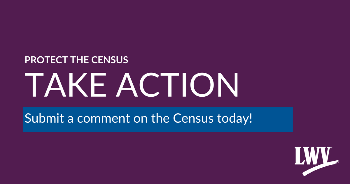 Take Action! Protect the Census