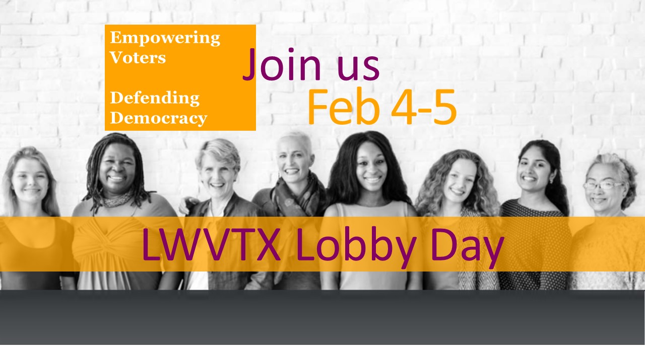 LWVTX Lobby Days
