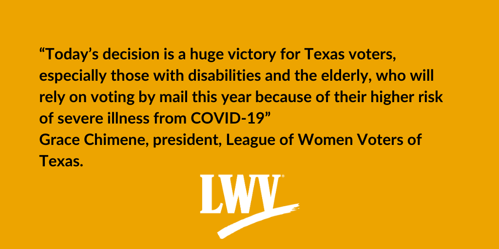 Harris County VBM win!