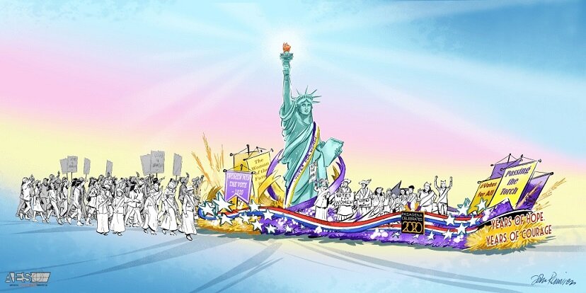Suffrage Float