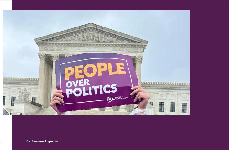 LWV Statement on Moore v Harper Supreme Court Oral Arguments MyLO