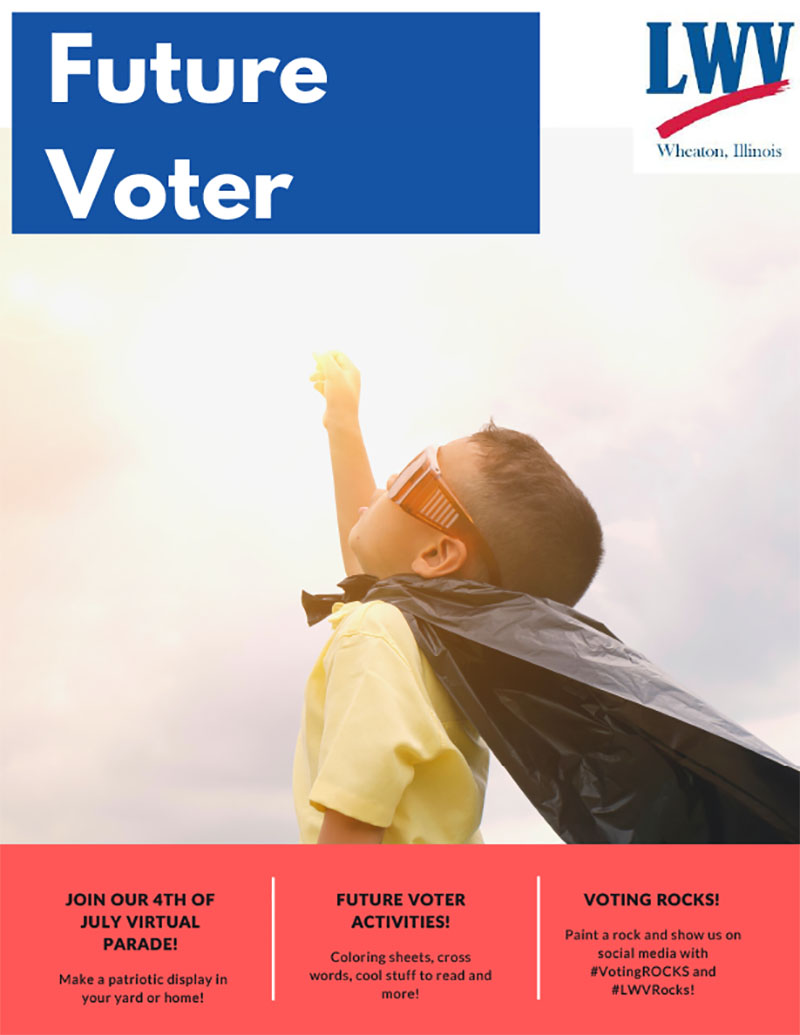 Front Page of Future Voter Activity Book Front Page of Future Voter Activity Book