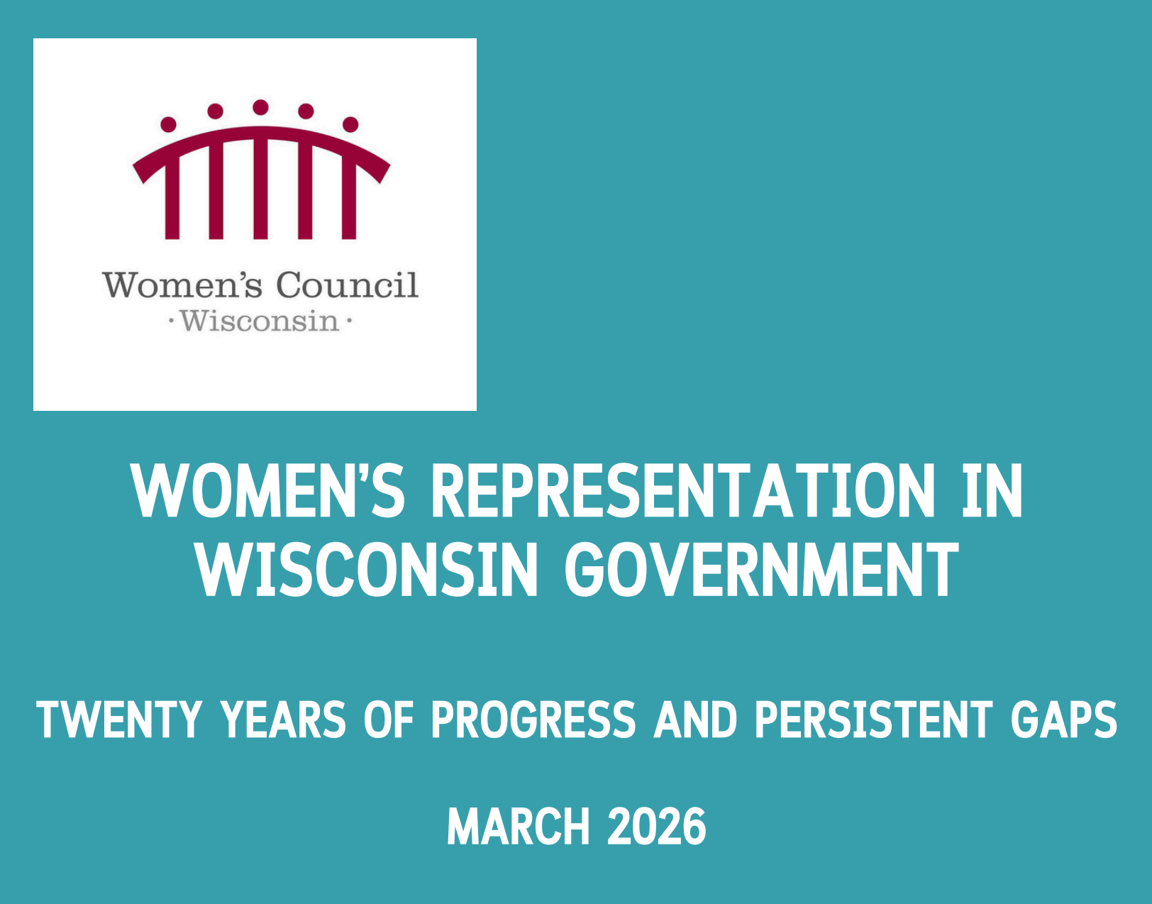 Wisconsin Women's Council Releases 20-Year Report on Women's Representation in Government