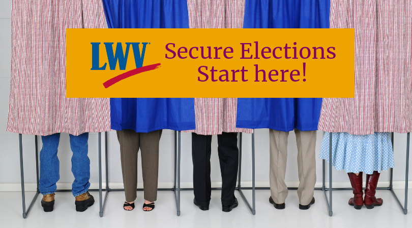 Secure Elections Start Here! Voting Booth