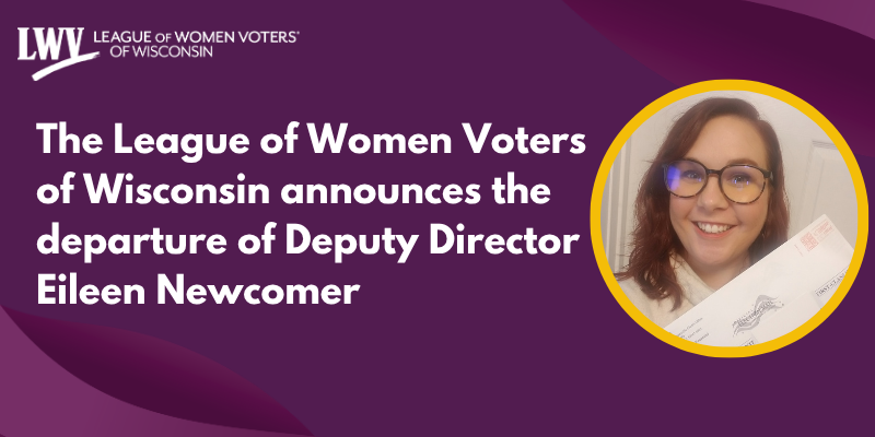 Departure of Eileen Newcomer