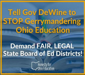 Tell  Dewine to Redistrict School Board maps