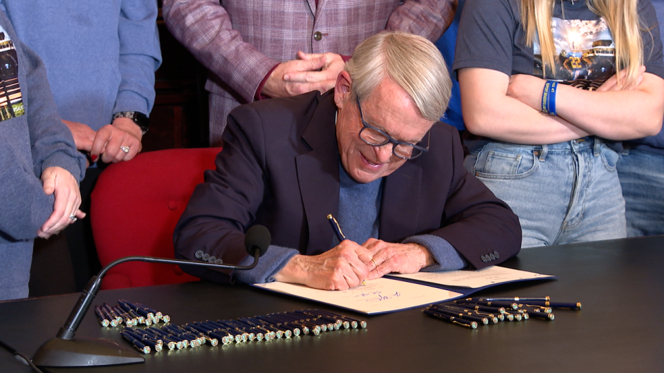 Gov dewine signing bill