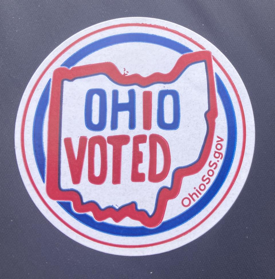 i voted ohio sticker