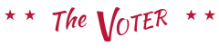 graphic says The Voter