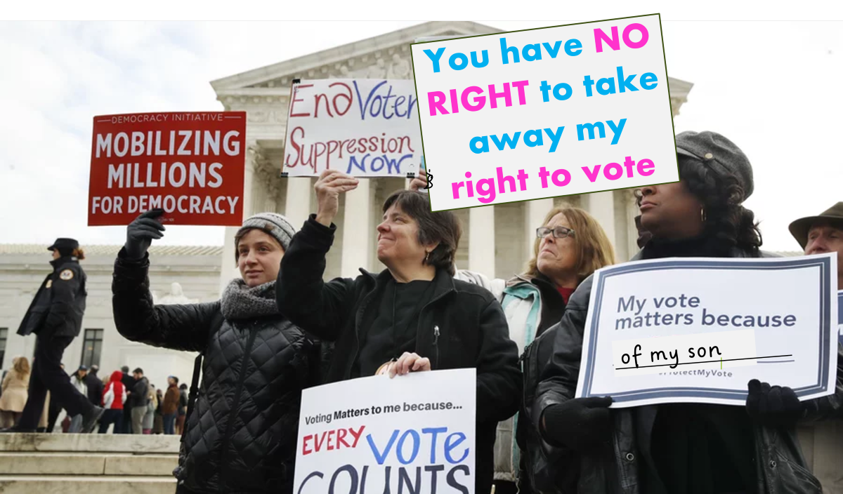voting matters signs