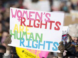 Sign womens rights are human rights